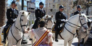 La Policía Nacional despliega un dispositivo especial para las Fallas 2024