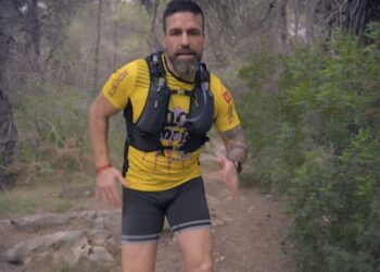 Miguel Ángel García se prepara para recorrer 100km en beneficio de Cáritas Gandia