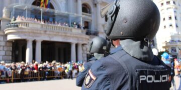 La Policía Nacional establece un dispositivo de seguridad especial estas Fallas 2024