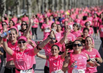 La Marea Rosa invadirá València con más de 8.000 corredoras