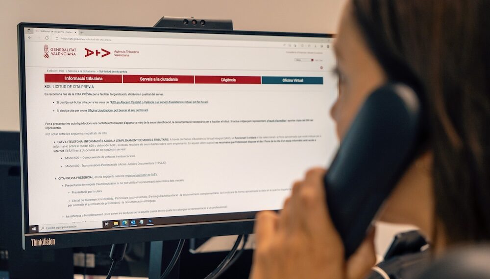 La Agencia Tributaria Valenciana ofrece atención para la declaración de la Renta 2023