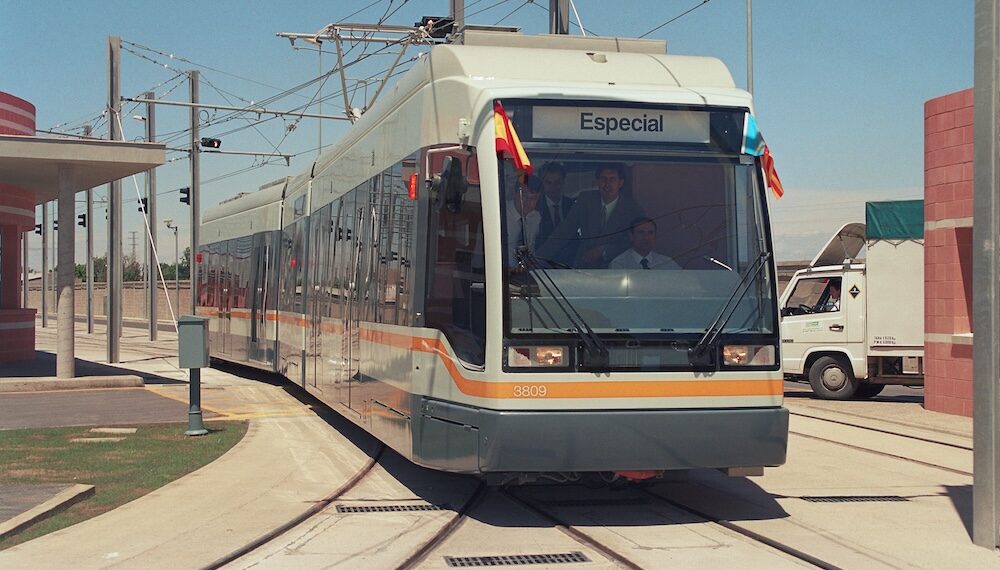 El tranvía de València cumple 30 años