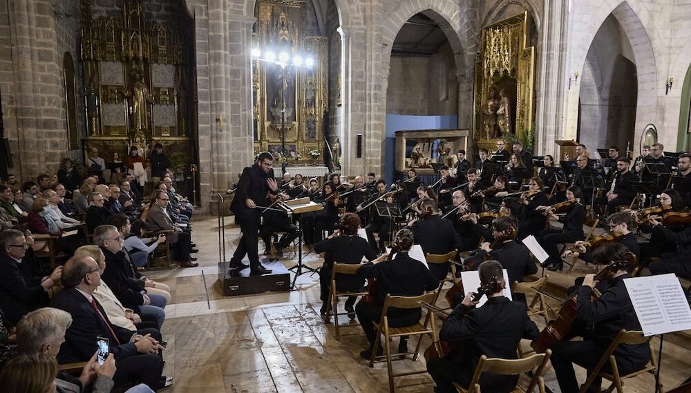 La música a la luz de las velas llega a la Colegiata de Gandia