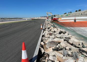 El Circuit Ricardo Tormo ejecuta distintas obras para mejorar la seguridad de sus instalaciones
