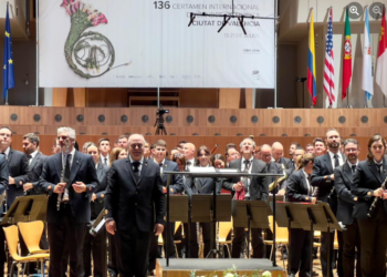 La Unió Musical de Llíria gana el primer premio en el Certamen Internacional de Bandas