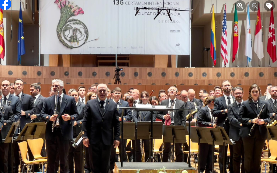 La Unió Musical de Llíria gana el primer premio en el Certamen Internacional de Bandas