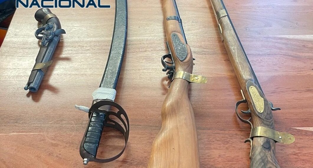 Detienen en Torrent un fugitivo británico con armas históricas y documentación falsa