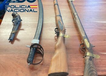 Detienen en Torrent un fugitivo británico con armas históricas y documentación falsa