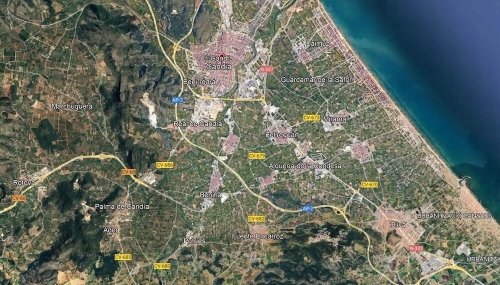 La Conselleria inicia la redacción de proyectos de desdoblamiento de la CV-60 entre la A-7 y Terrateig