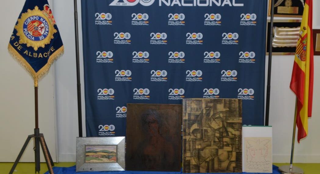 La Policía de la Generalitat incauta pinturas falsas de Picasso y Benjamín Palencia por 13,5 millones de euros