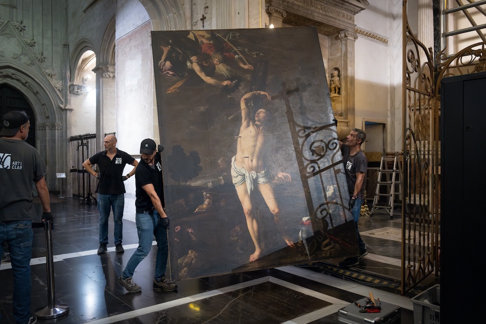 240904 EDU foto1 Traslado y restaurancion obras de Orrente