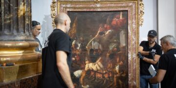 Cultura restaura tres pinturas del pintor Pedro de Orrente