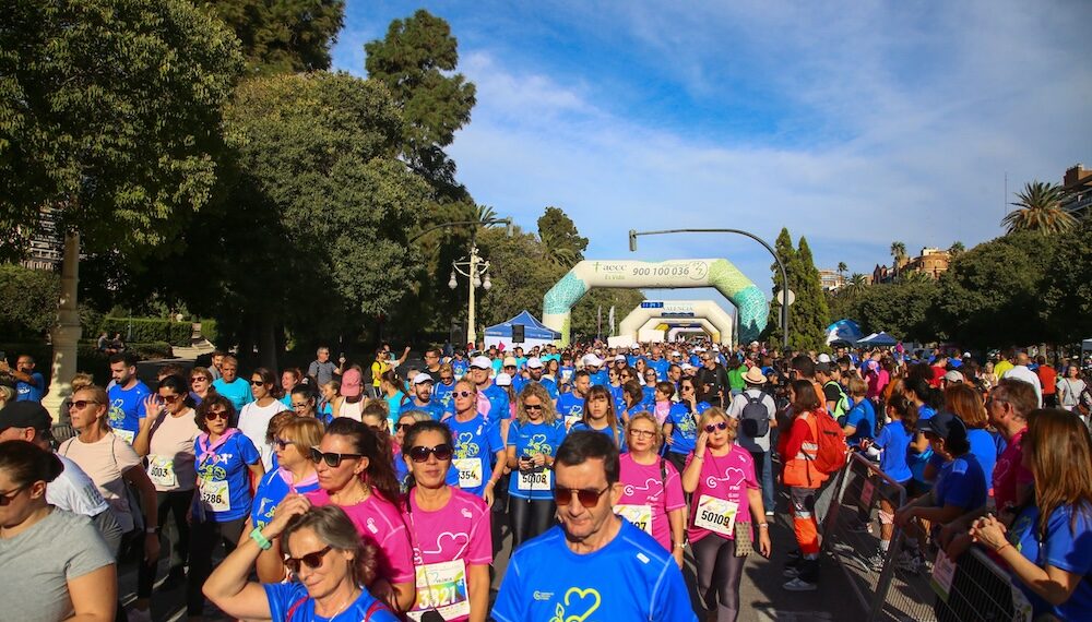 València acoge el 20 de octubre la Carrera Contra el Cáncer 2024