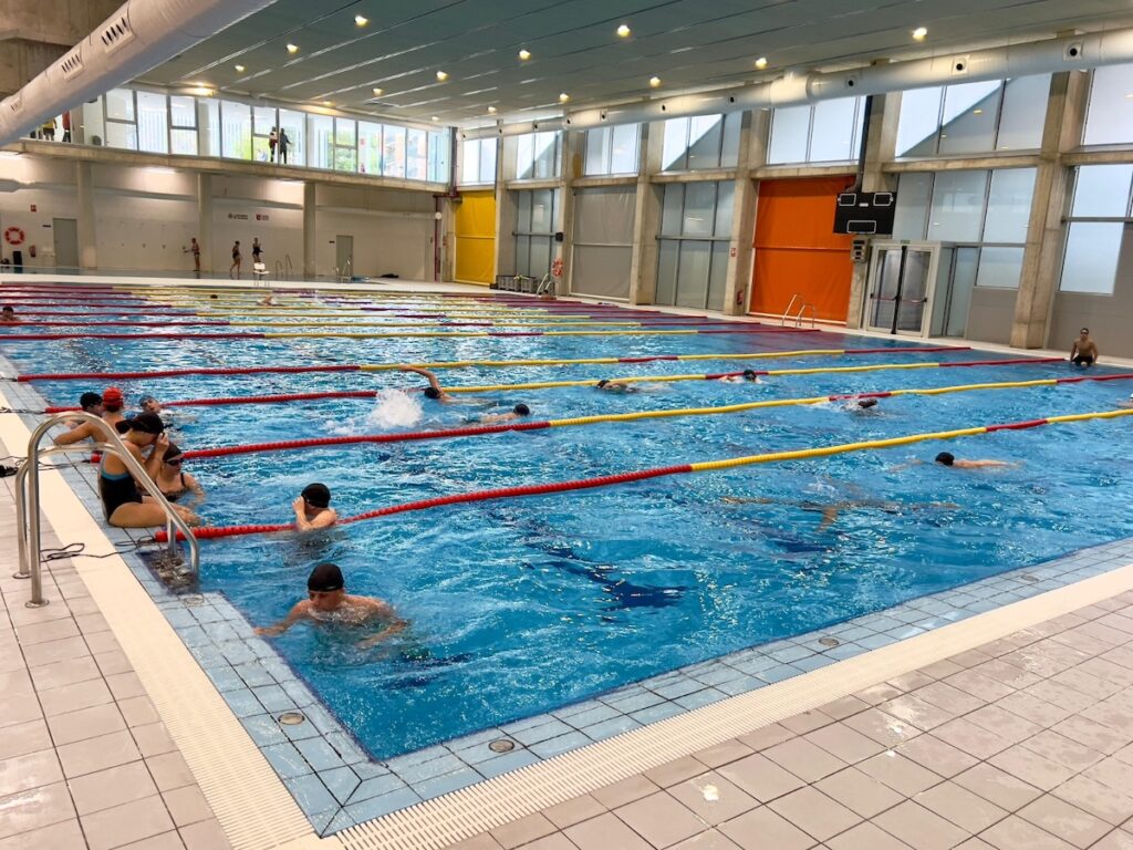 piscina natacion polideportivo nou moles valencia