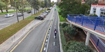 En funcionamiento el nuevo carril bici de la avenida del Cid