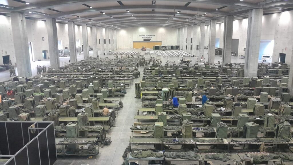 campo militares feria valencia dana 2024