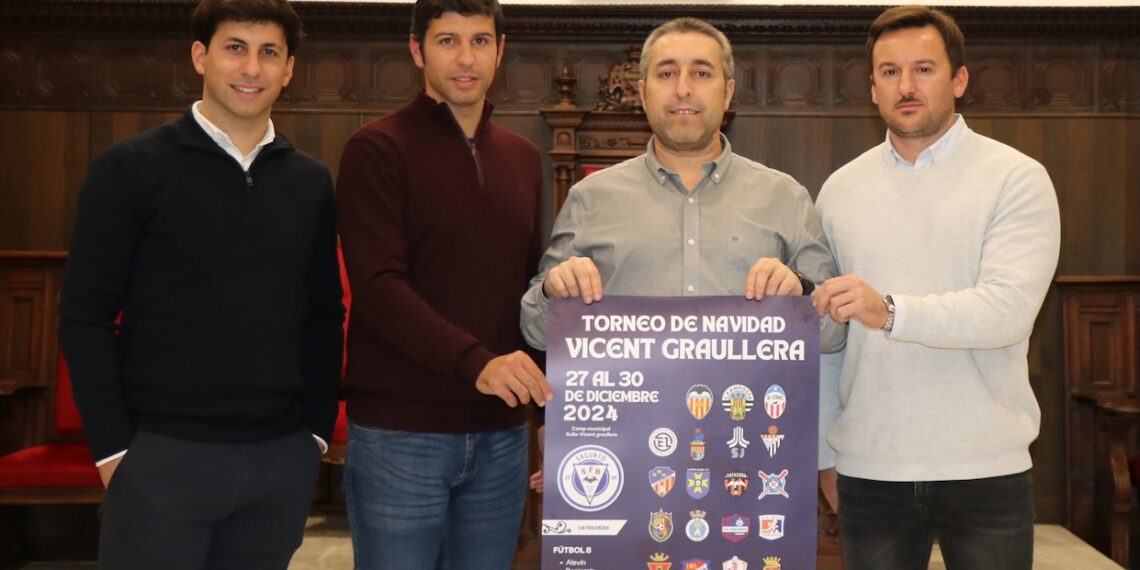 El Torneo de Navidad Vicent Graullera reunirá a 84 equipos en Sagunto del 27 al 30 de diciembre