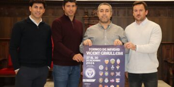 El Torneo de Navidad Vicent Graullera reunirá a 84 equipos en Sagunto del 27 al 30 de diciembre