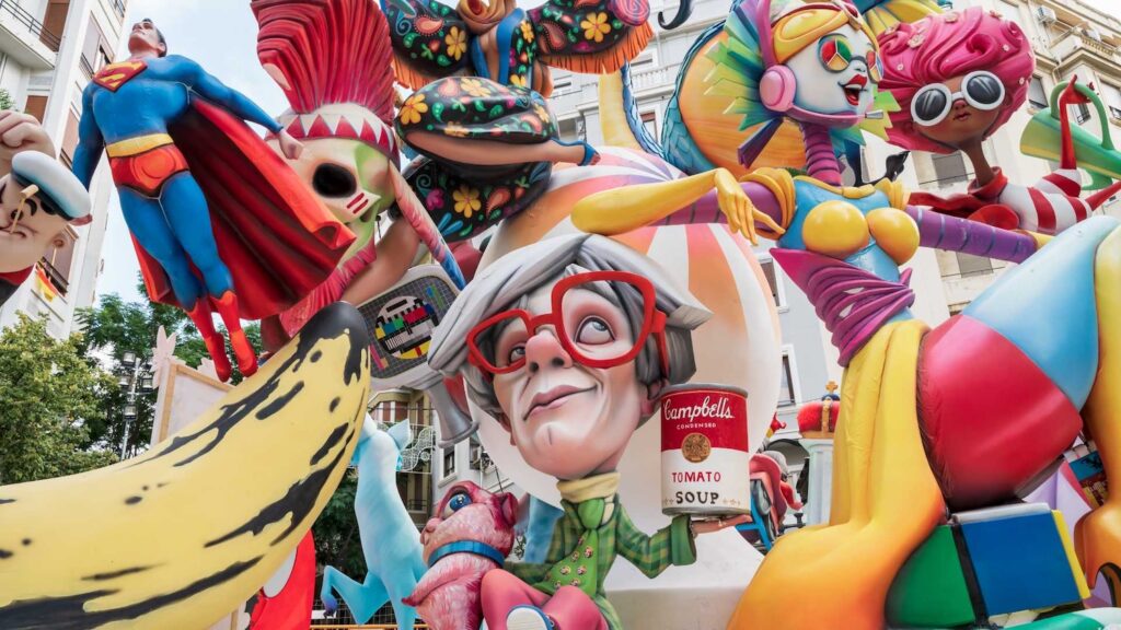 Fallas en Valencia 2025