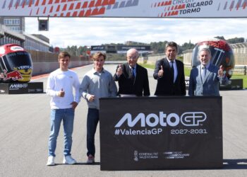 MotoGP en Cheste: ¡gas a fondo hasta 2031!