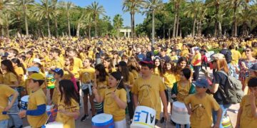 1.400 niños y niñas de 27 centros escolares participan en Musiescola, un encuentro de música, educación y convivencia