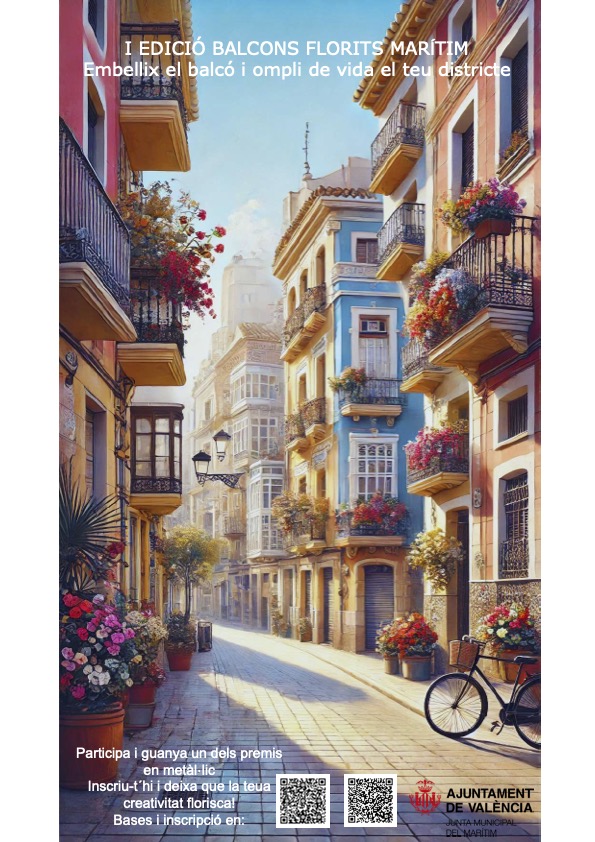 Cartel Balcones Valencia