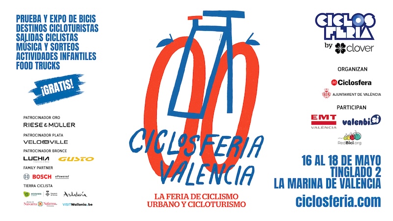 Cartel Ciclosferia 2025 valencia
