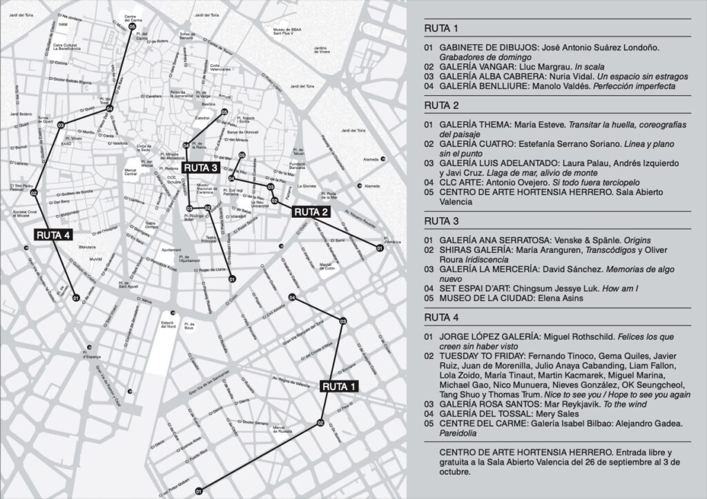 rutas abierto valencia 2025
