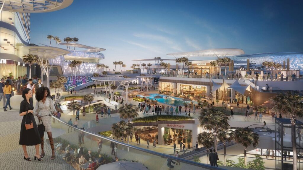 render nuevo centro comercial valencia infinity