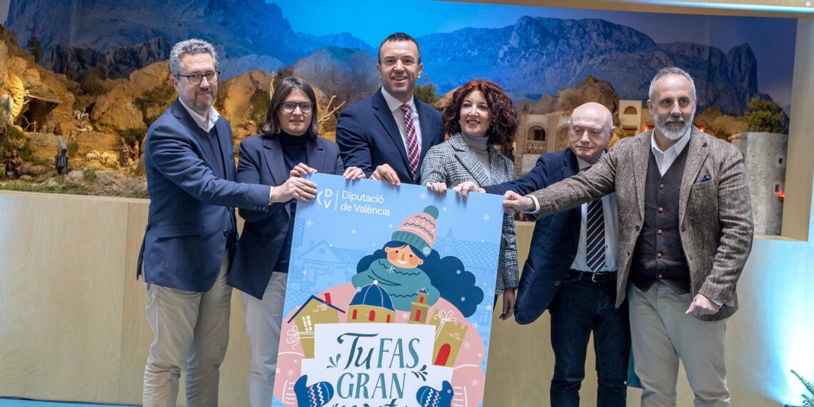 La Diputación enciende la Navidad con: “Tu fas gran el nostre Nadal”