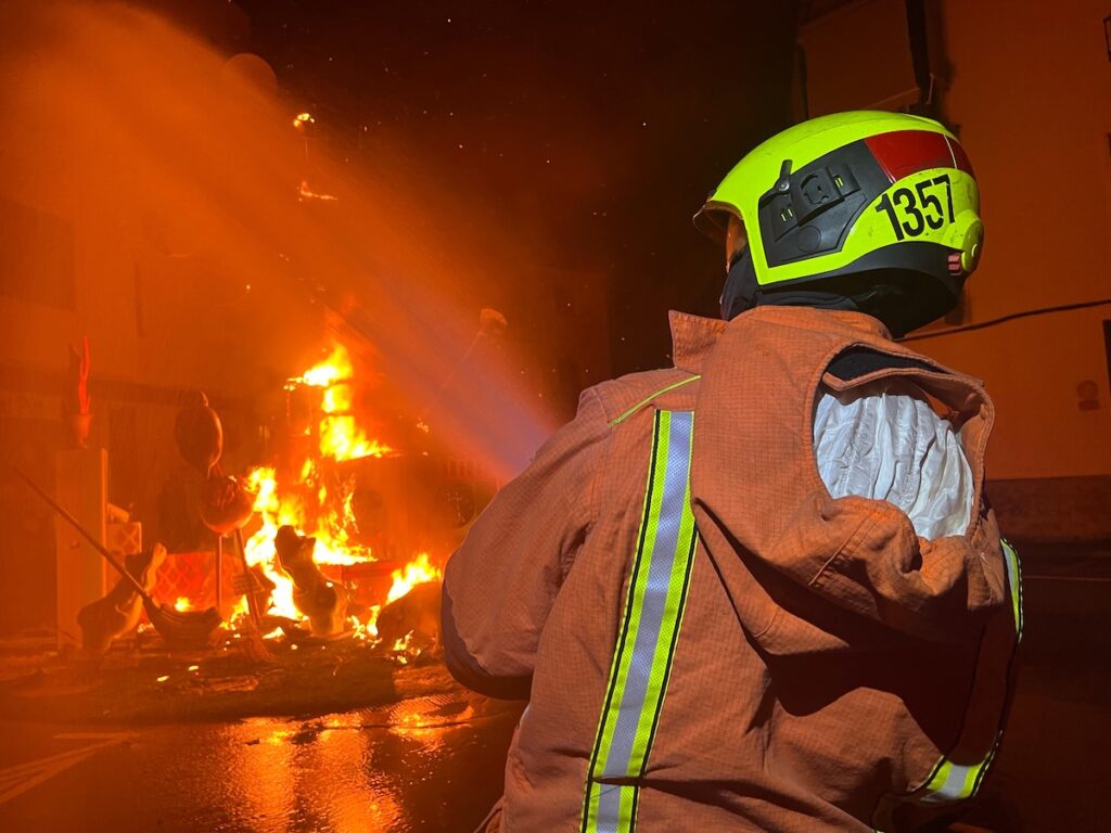bomberos fallas valencia 2026