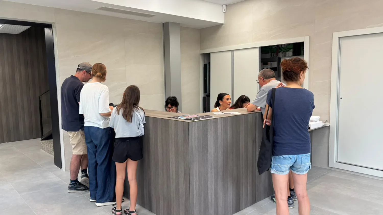 Puertas abiertas — Atención al público en el Polideportivo Parc Central