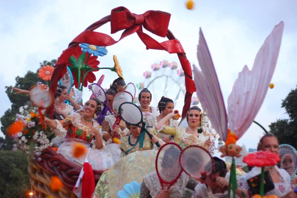 Batalla de flors Valencia 1