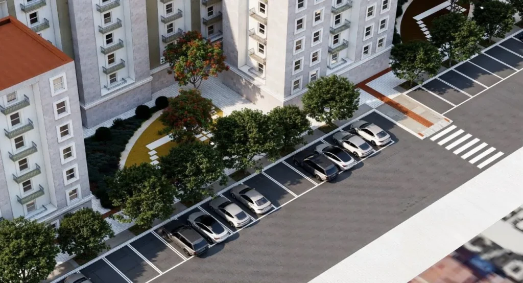 proyecto de reurbanización — Vista del barrio de Tres Forques donde se realizará la reurbanización