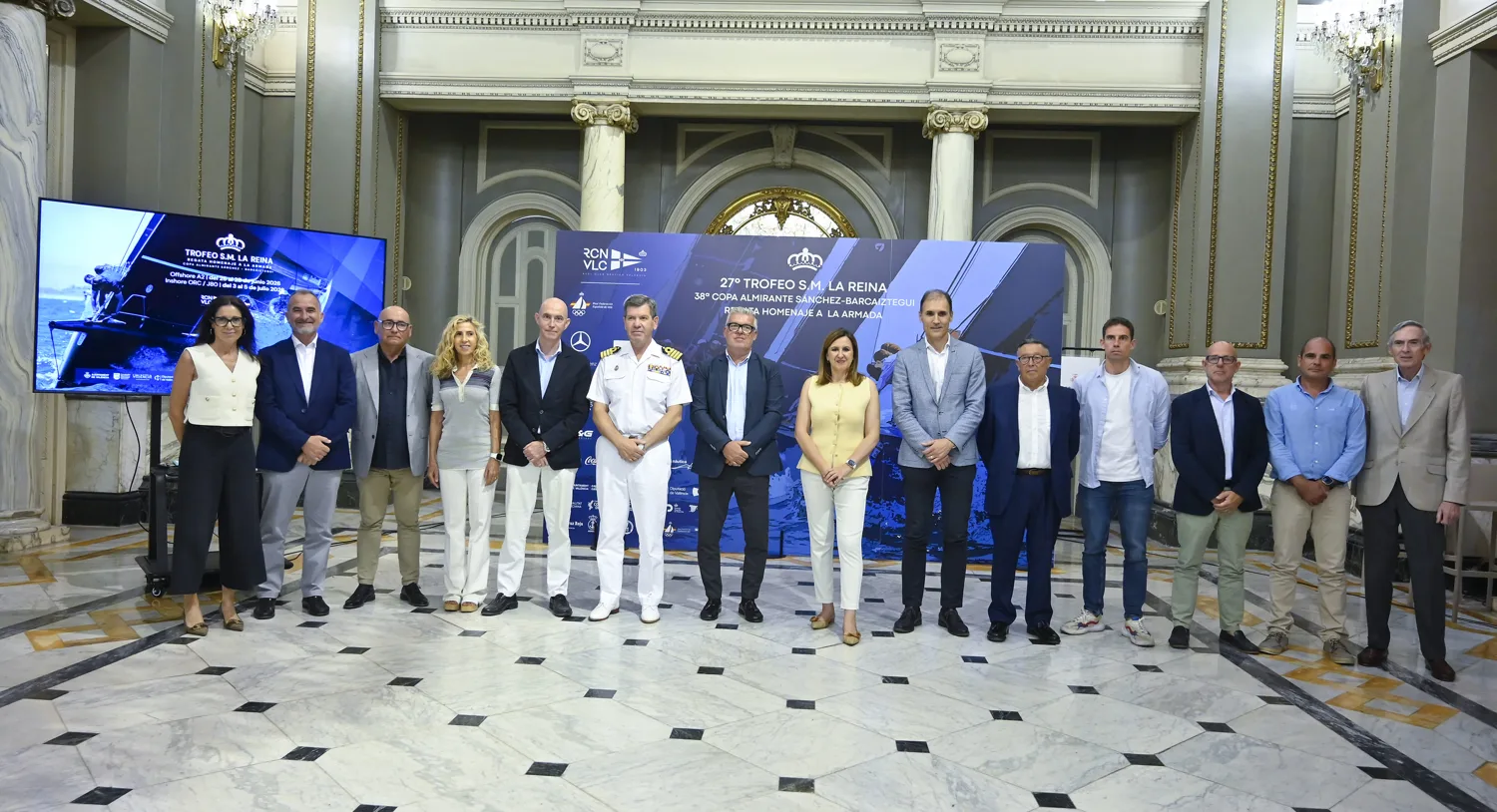 Presentación del Trofeo SM La Reina de Vela en Valencia