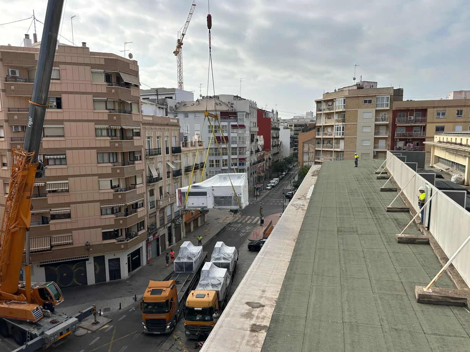 Obras de mejora energética en el Mercat de Russafa, Valencia 2026