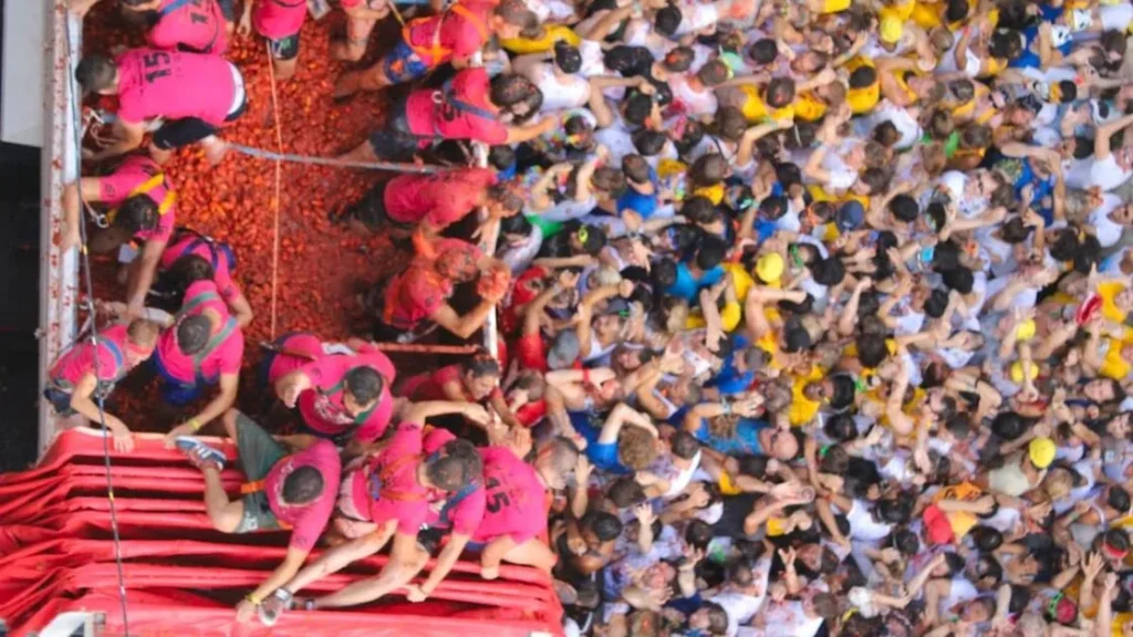 La Tomatina en Buñol