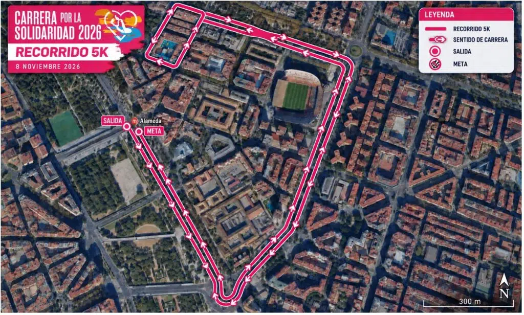 recorrido 5k carrera por la solidaridad 1024x616 1