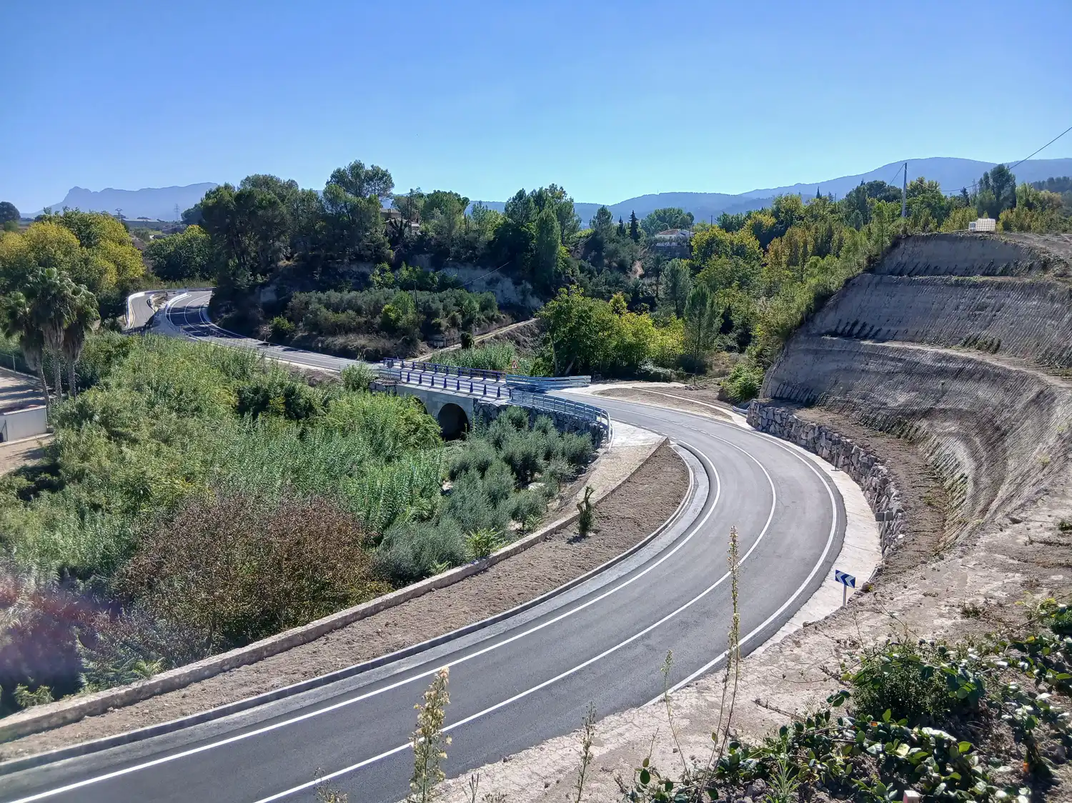 reapertura carretera CV-641 Albaida Aielo - 2